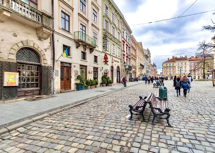 Apartamento Rynok Square Leópolis